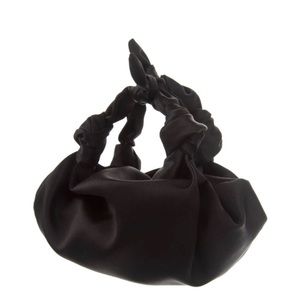 Crown Affair Satin Mini Handle Bag